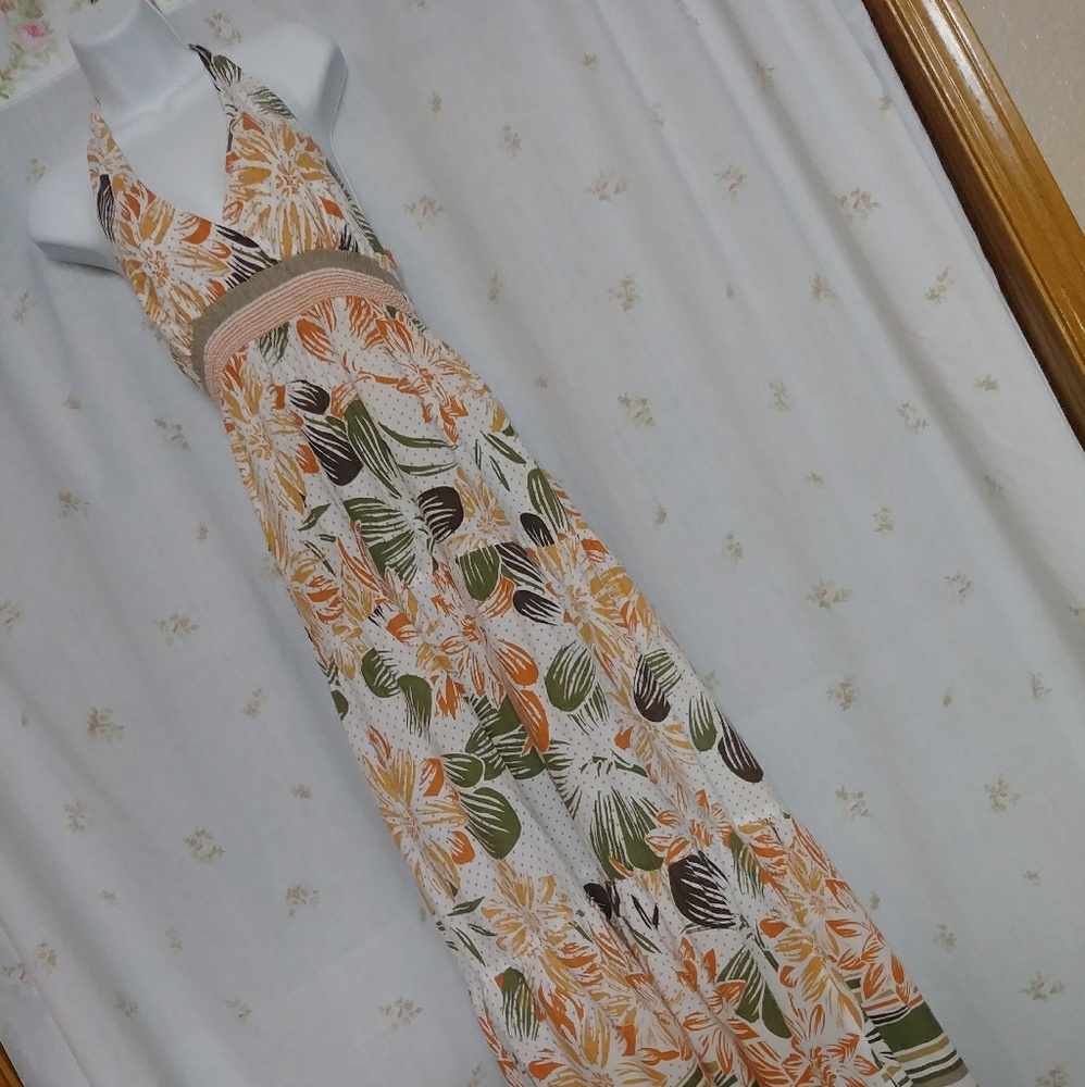 O'Neill halter style maxi dress